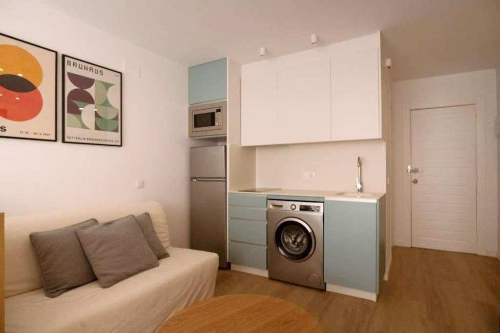 Las Canteras  Luminoso Estudio Con Vistas Al Mar מראה חיצוני תמונה
